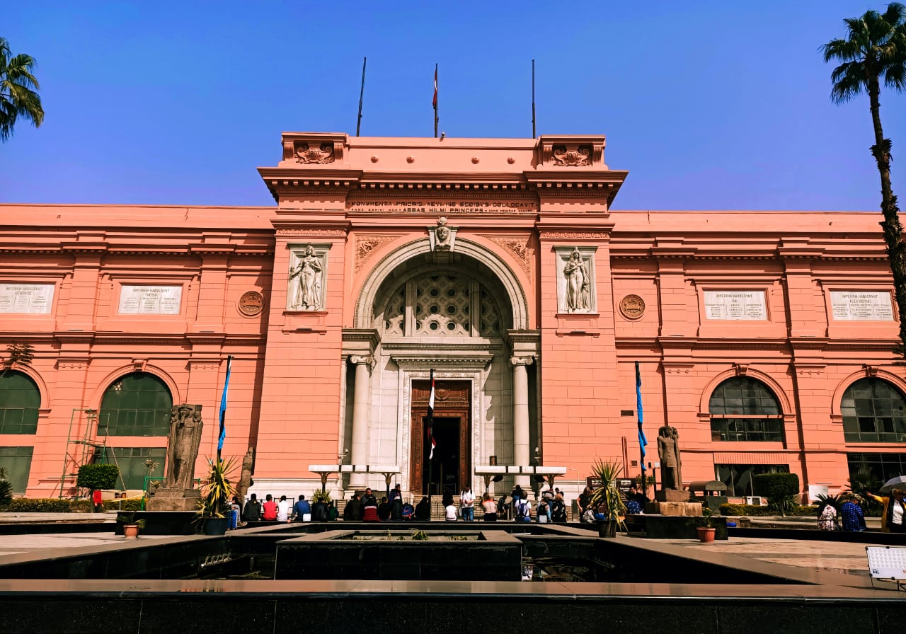 Pyramids of Giza , Egyptian Museum, Old Cairo 