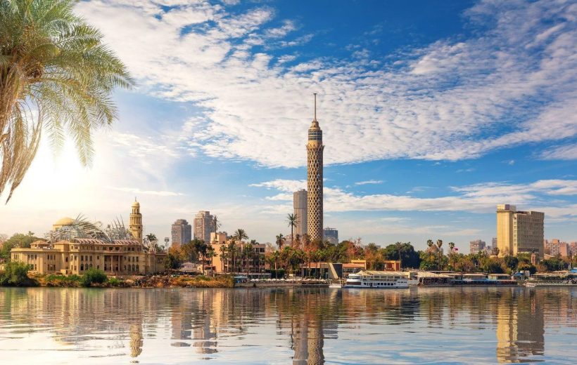 Cairo tower-Felucca in the Nile during the sun set and khan El-khalilii (City Tour)