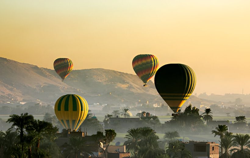Hot air balloon - Luxor west bank