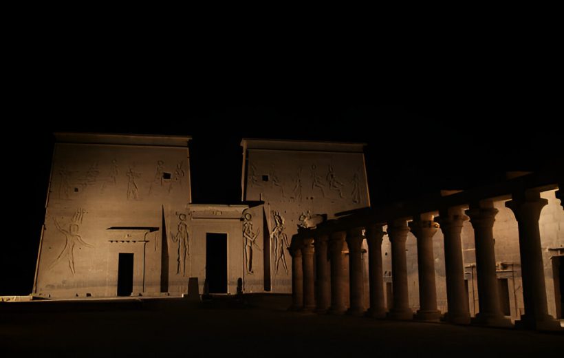 Sound and Light Show at the Philae Temple